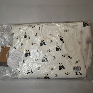 NWT/NIB Kyte Baby Sleep Bag in Black and White Zen (Panda) 1.0 Tog Size S